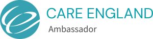 Care England Logo Colour 2024 ambassador