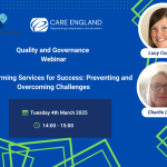 Cornerstone Care - Quality and Governance Webinar