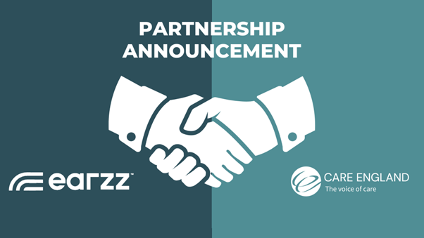 Earzz partners with Care England