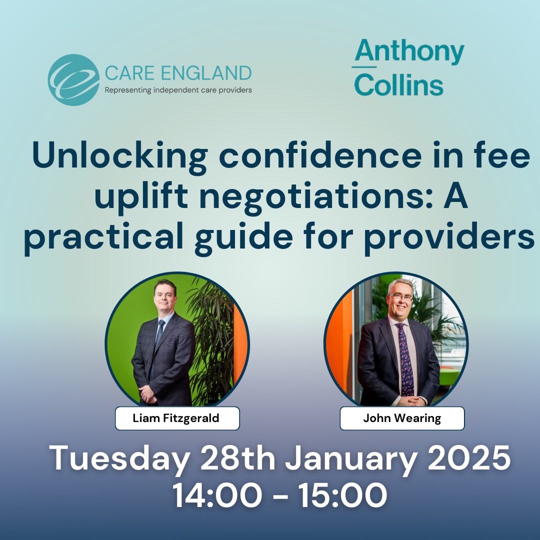 Anthony Collins - Unlocking confidence in fee uplift negotiations: A practical guide for providers